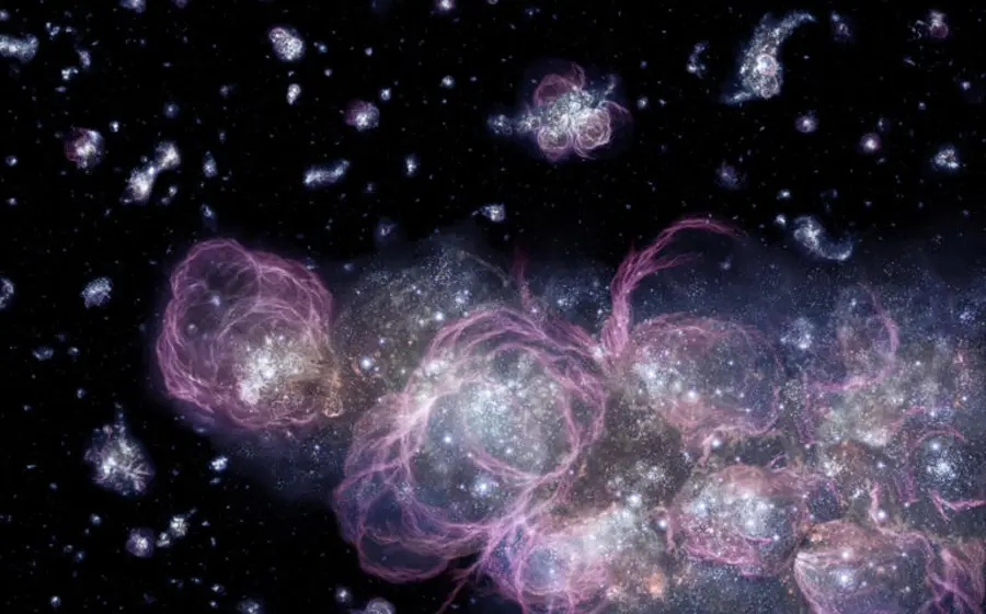 Los agujeros negros habrían existido desde el inicio del universo actual.