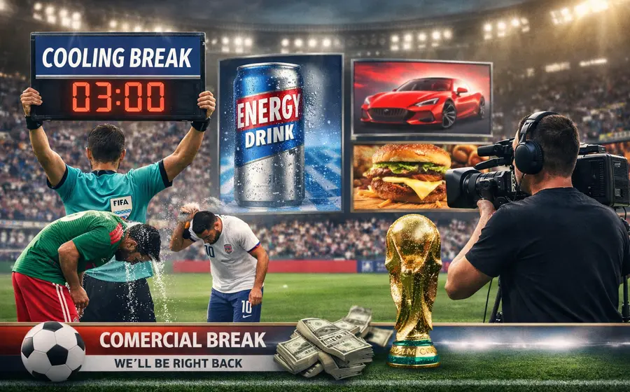 El futbol se detendrá… y la publicidad entrará al juego.