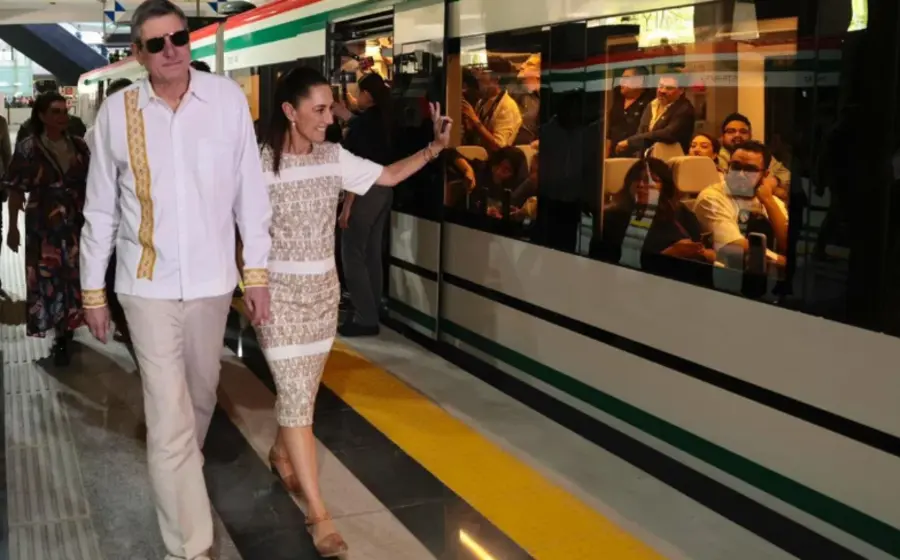 La obra conecta a la capital del país con el AIFA en un recorrido de 43 minutos.