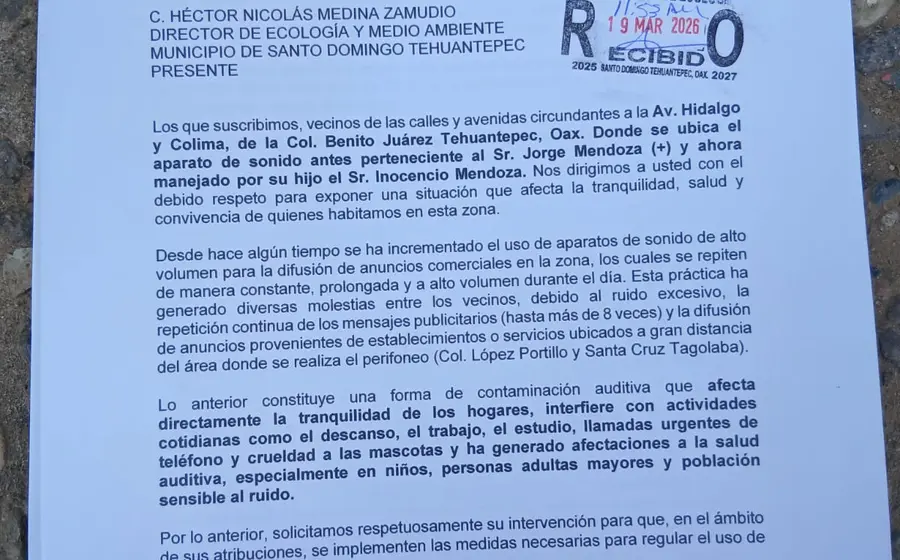 Habitantes exigen la intervención de la autoridad ambiental