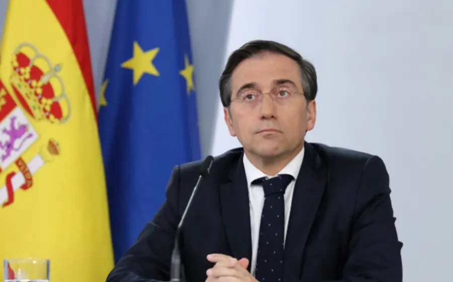 José Manuel Albares, ministro de Asuntos Exteriores del gobierno español.