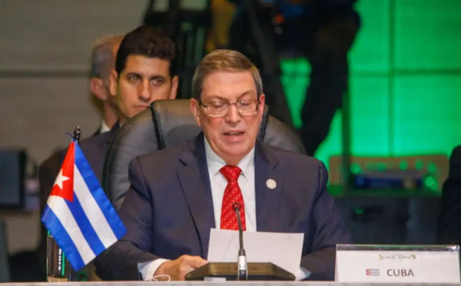 Bruno Rodríguez, canciller de Cuba.