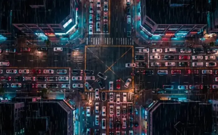 El tráfico urbano está diseñado para reagrupar vehículos.