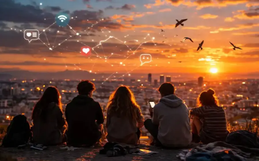 Las redes funcionan como espacios de interacción emocional.