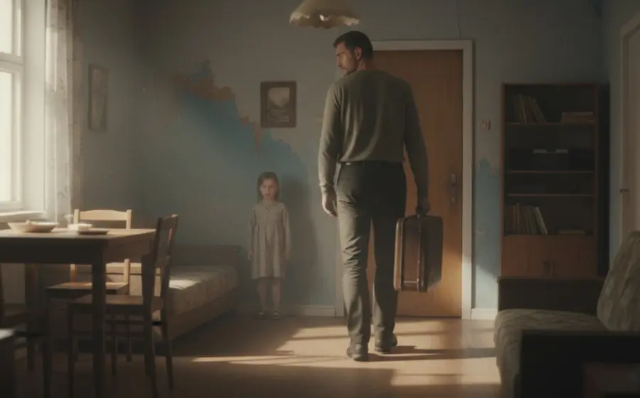 Clara recordó que cuando sus padres se separaron, ella eligió vivir con su madre.