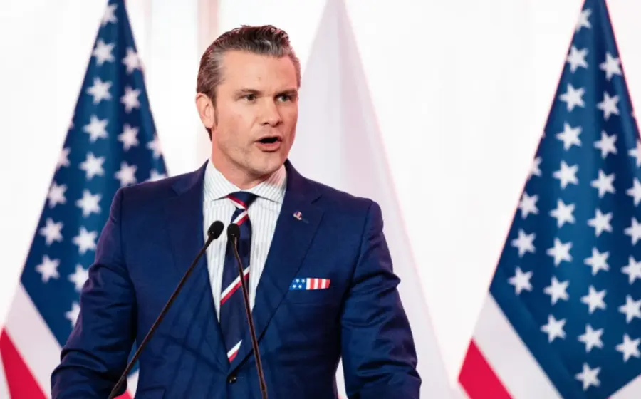 Pete Hegseth, jefe del Pentágono. Foto: southwestjournal.com