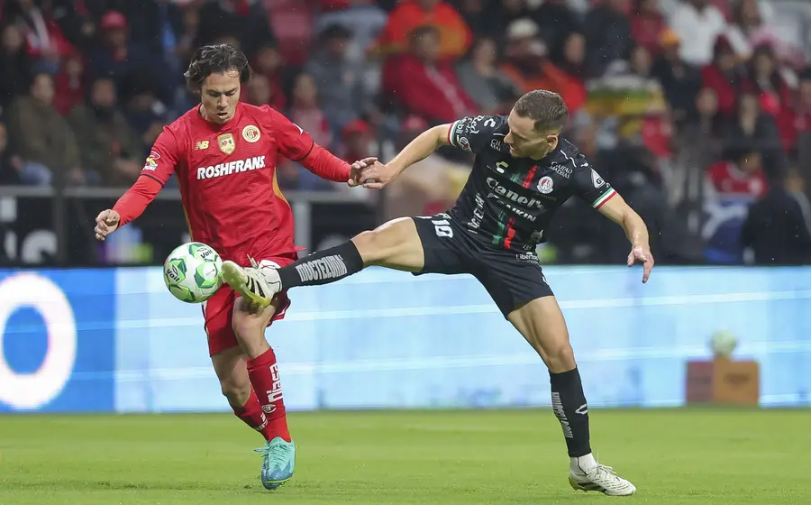 Con gol de último minuto, San Luis empató 1-1 con Toluca