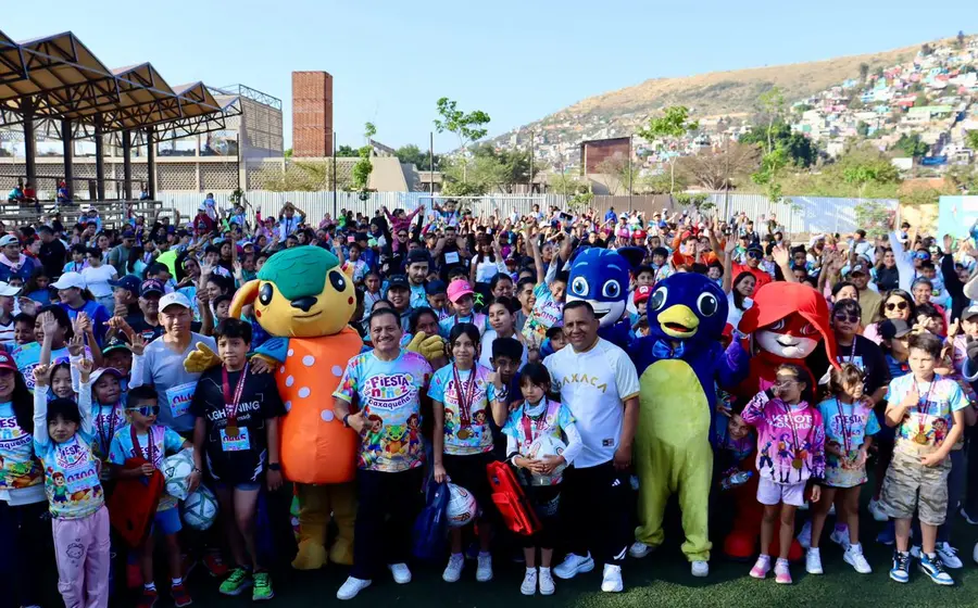 La meta fue en el Parque Primavera