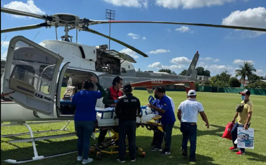 Bebés prematuros y mujeres embarazadas, entre los casos más atendidos por vía aérea.