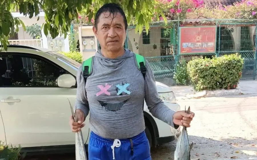 El pescador Isaac Ramírez Reyes fue hallado sin vida en Santiago Astata.
