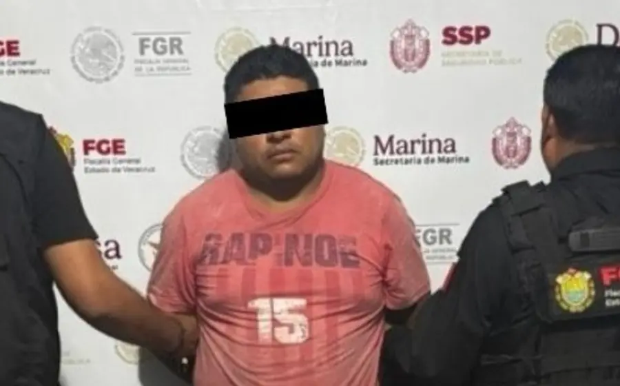 El presunto agresor sexual detenido en Tuxtepec.