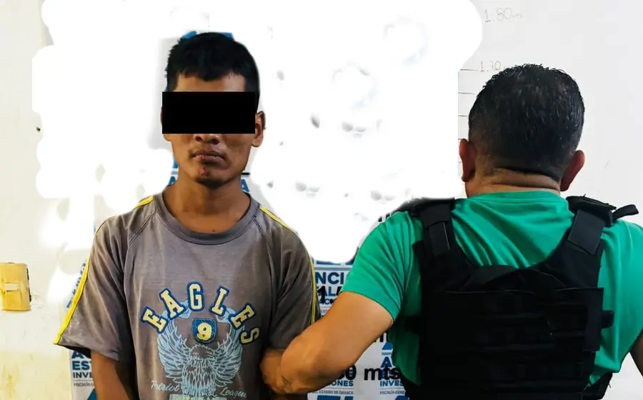 Marco quedó preso por asesinar a su tía en Pochutla.