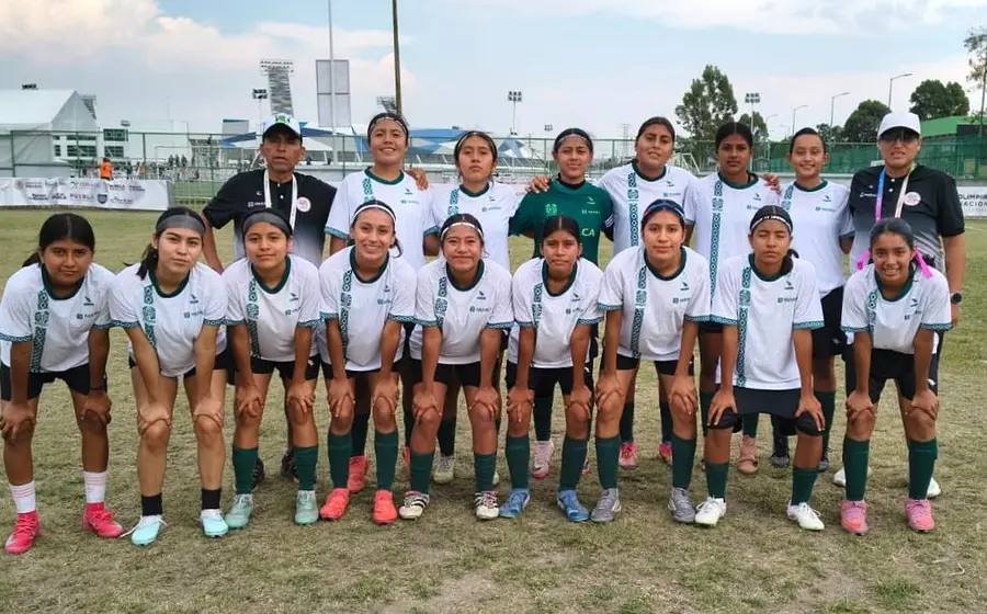 El equipo oaxaqueño femenil de categoría sub 15 que compite en ON.