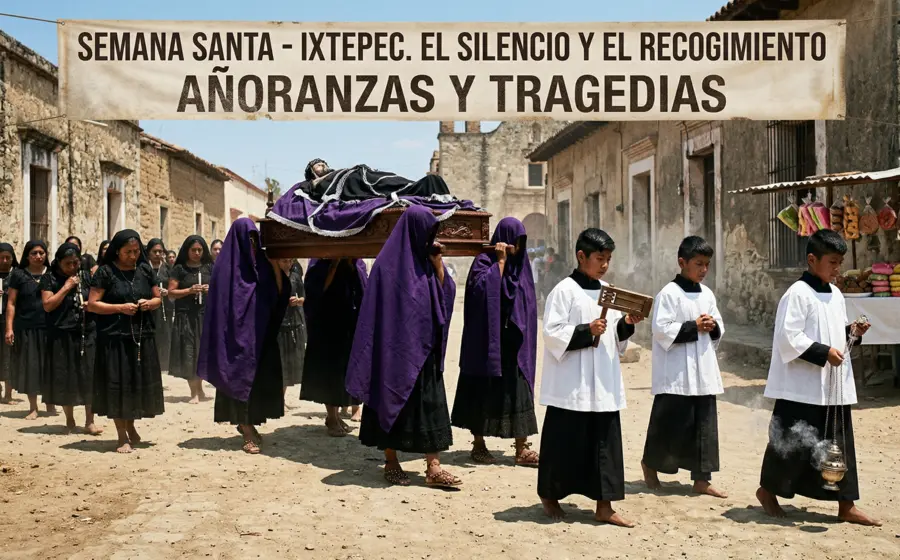 Las matracas que rompían el silencio.
