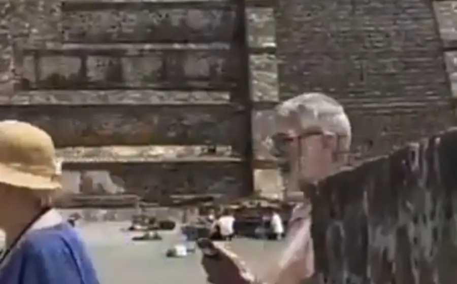 Hombre armado abre fuego contra turistas en Teotihuacán.