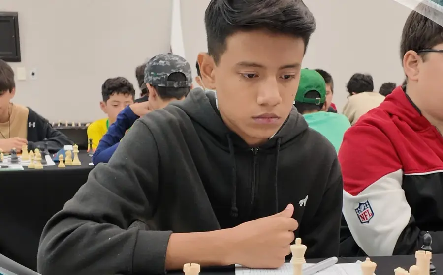 Miguel Adolfo Ortega, campeón de la categoría sub 14 absoluta