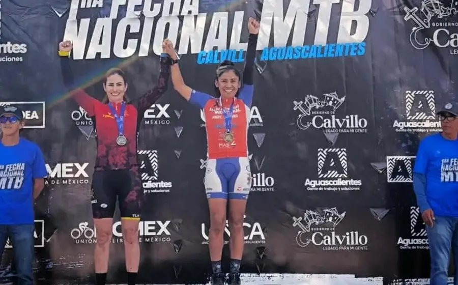 La oaxaqueña Gaby González subió a lo más alto del podio