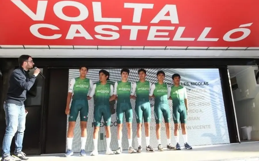 Presentación de la Selección de México en la Volta Castello