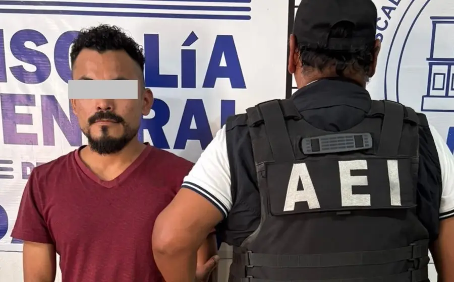 Violencia familiar en Juquila: sujeto detenido por ataque a su esposa.