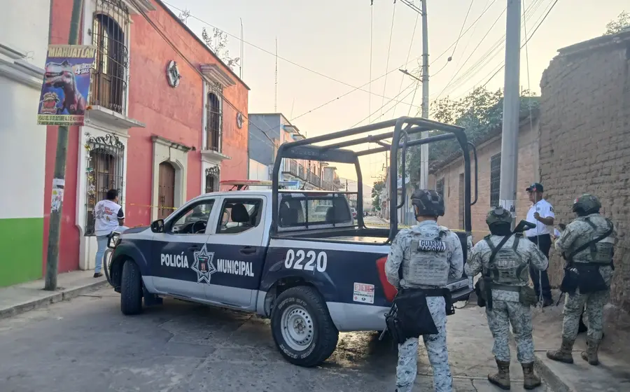 Ataque armado en Miahuatlán deja una mujer sin vida.