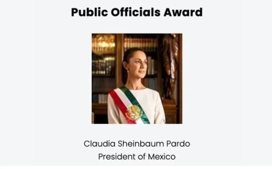 Estilo y poder: Sheinbaum entra en lista de los 67 más elegantes.