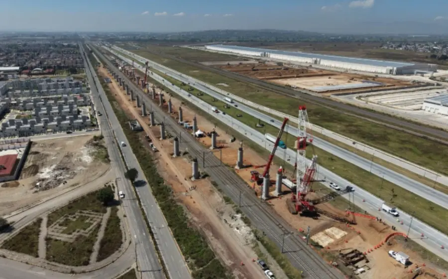 Gráfica que ilustra la proyección de crecimiento económico en México para 2027, la cual Hacienda estima será de hasta un 2.9%.