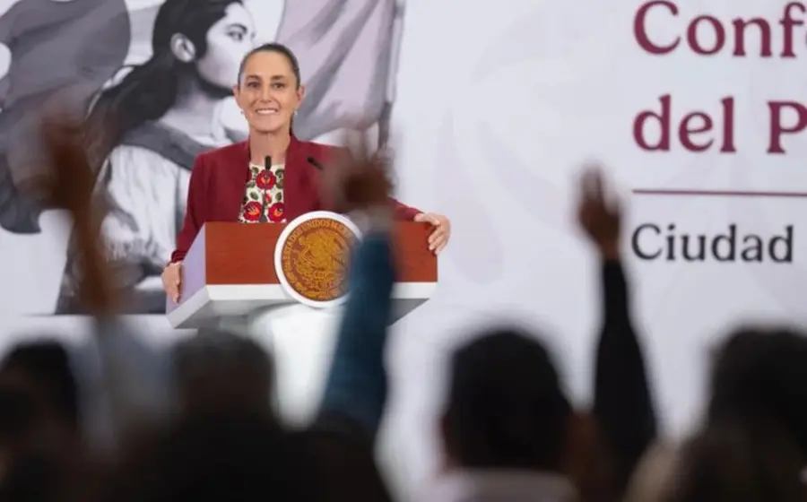 Claudia Sheinbaum: “Queremos más obra para la gente y un país más conectado”.