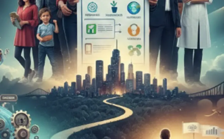 Una imagen conceptual que representa el inicio del año 2026 como un nuevo comienzo lleno de esperanza, optimismo y oportunidades futuras.