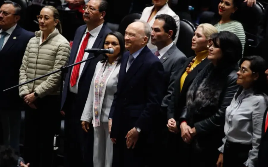 Alejandro Gertz Manero, quien fue ratificado por la Comisión Permanente como el nuevo embajador de México en el Reino Unido.
