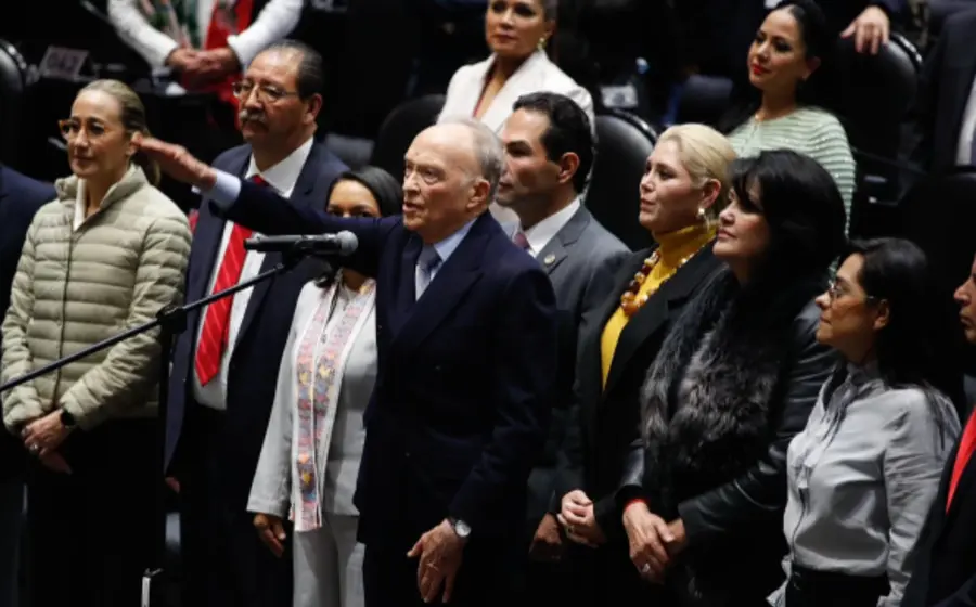 Retrato de Alejandro Gertz Manero, quien fue ratificado oficialmente como el nuevo embajador de México en el Reino Unido.