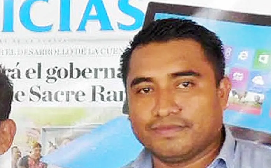 Fotografía del corresponsal de Noticias, Marcos Hernández Bautista, quien fue asesinado el 21 de enero de 2016 en la Mixteca.