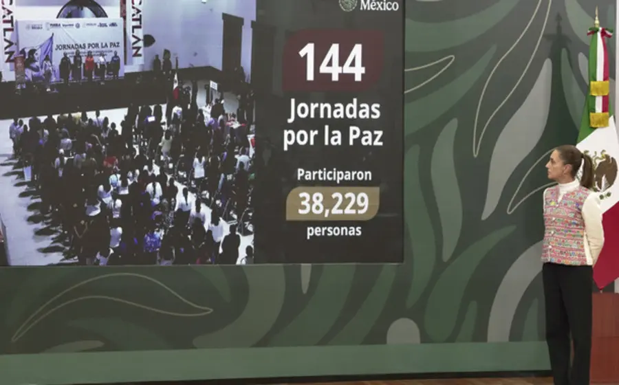 Gráfica que ilustra la disminución del 41 por ciento en el promedio diario de víctimas de homicidio doloso en el estado de Puebla.