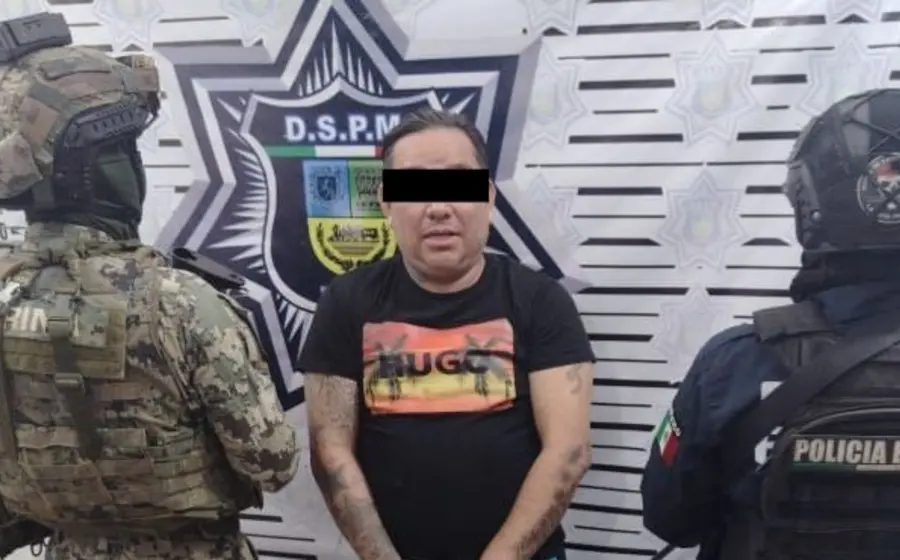 El presunto jefe de plaza que operaba en la zona de Matías Romero, quien fue detenido y vinculado a proceso.