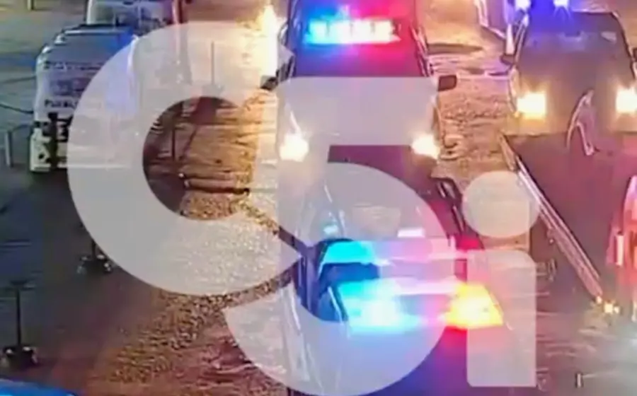 Cinco personas detenidas durante un operativo policial por desmantelar un auto robado, una intervención que fue posible gracias al monitoreo del C5i.