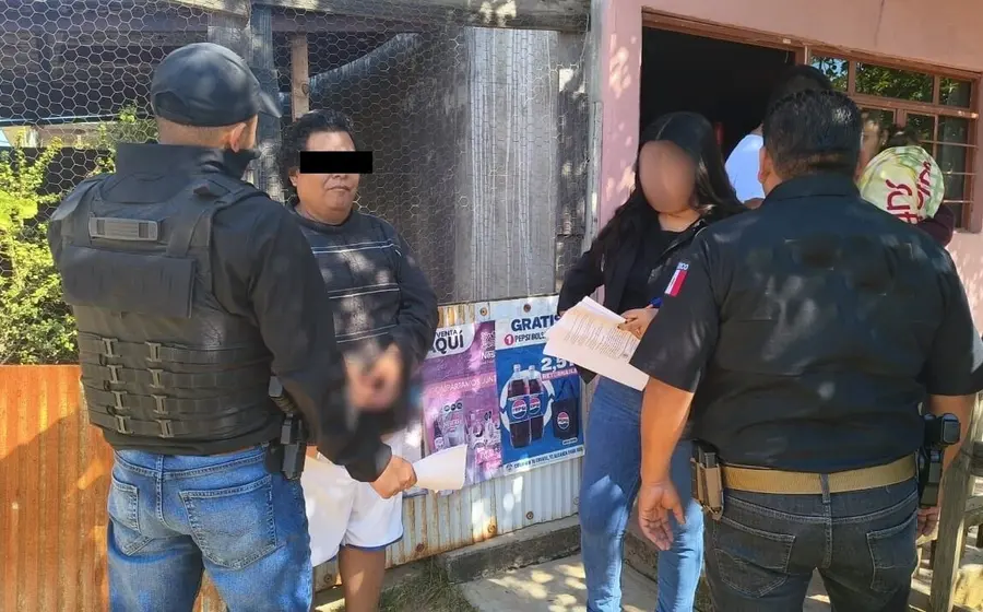 La detención de un hombre por presunto abuso sexual se realizó en un domicilio del Barrio San Lucas, en Cuilápam de Guerrero.