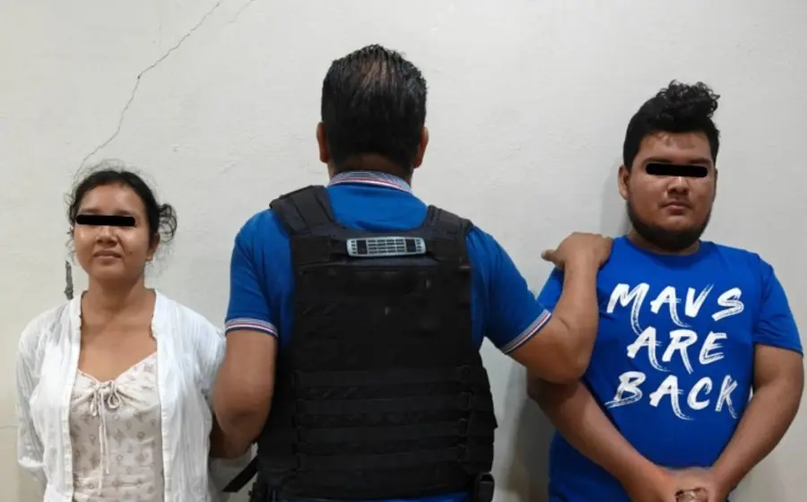 G.M.S.L. y J.V.M. son presentados tras ser detenidos como presuntos responsables del intento de feminicidio de una niña.
