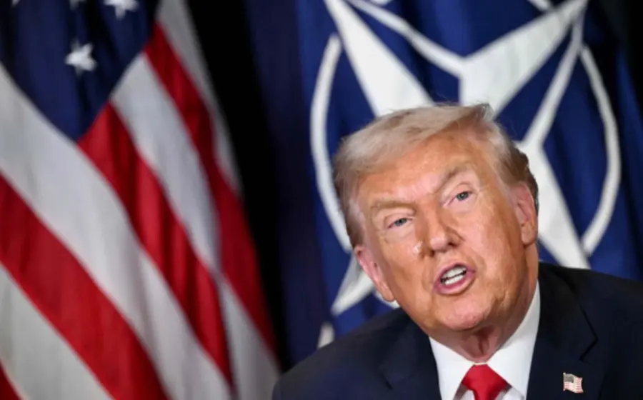 El presidente de Estados Unidos, Donald Trump, en una declaración donde perfila un acuerdo con la OTAN sobre Groenlandia y descarta el uso de la fuerza.