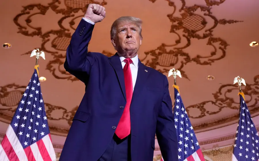 Una fotografía de Donald Trump para ilustrar su primer año de gobierno, que se cumplirá el próximo 20 de enero.