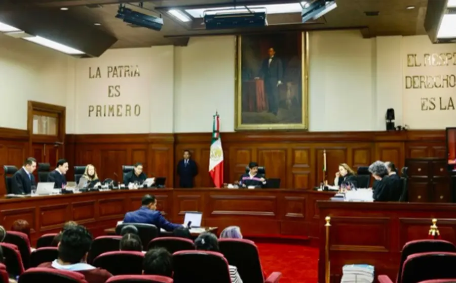 El edificio de la Suprema Corte de Justicia de la Nación, que emitió un fallo clave sobre un caso de detención arbitraria en Oaxaca.
