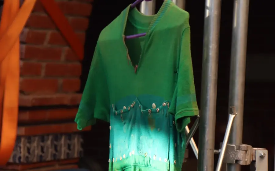 Un jersey de ciclismo de época que representa la memoria histórica de los deportistas y equipos de la Villa de Zaachila.