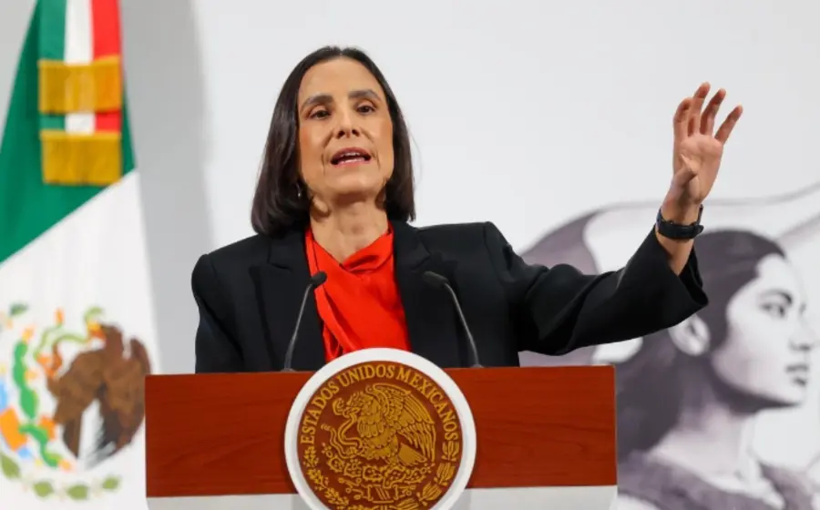 Luz Elena González Escobar, secretaria de Energía del Gobierno de México, en un retrato oficial relacionado con el comunicado sobre Pemex y CFE.