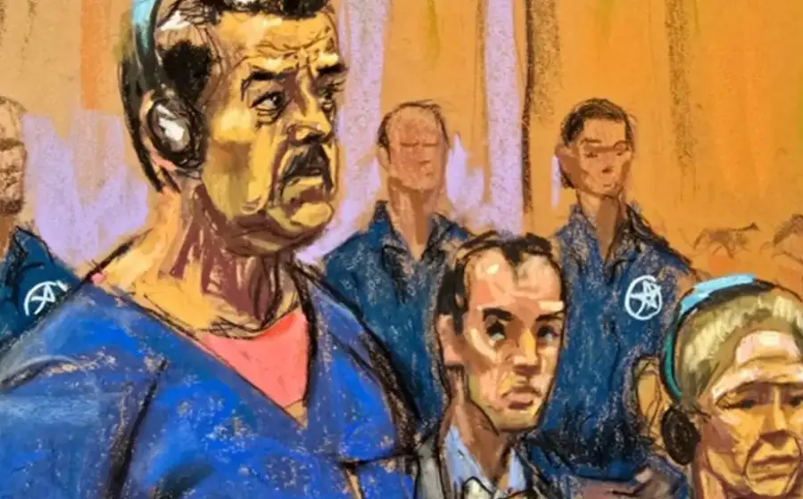 Nicolás Maduro y Cilia Flores durante la audiencia en una corte de Nueva York donde se declararon inocentes de los cargos imputados.
