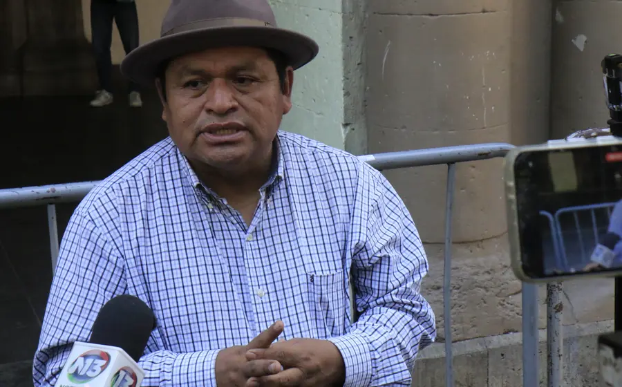 El pastor evangélico Mariano Velázquez, quien fue detenido en la región Mixe por negarse a participar en rituales religiosos.