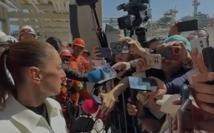 La presidenta de México, Claudia Sheinbaum Pardo, figura central en el tema de la colaboración sin subordinación con Estados Unidos.