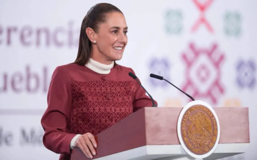 La Presidenta de México, Claudia Sheinbaum, asegura en una declaración que no existe intención de una intervención militar de Estados Unidos en el país.