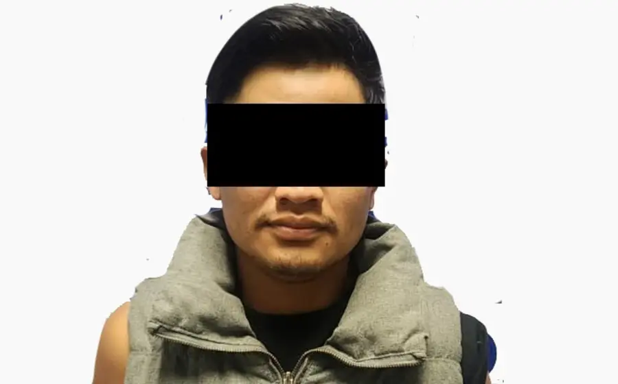 Fotografía del presunto homicida, identificado con el alias de El Cuche, acusado de asesinar a su vecino en la colonia Siete Regiones.