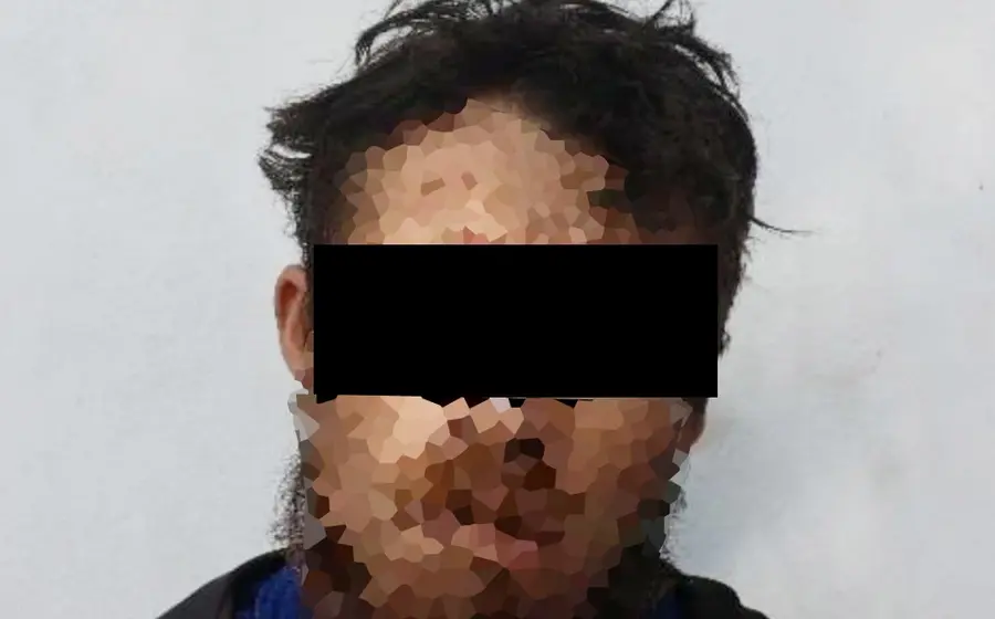 El presunto ladrón, detenido tras asaltar a una mujer en la colonia Alemán, es puesto a disposición del Ministerio Público.