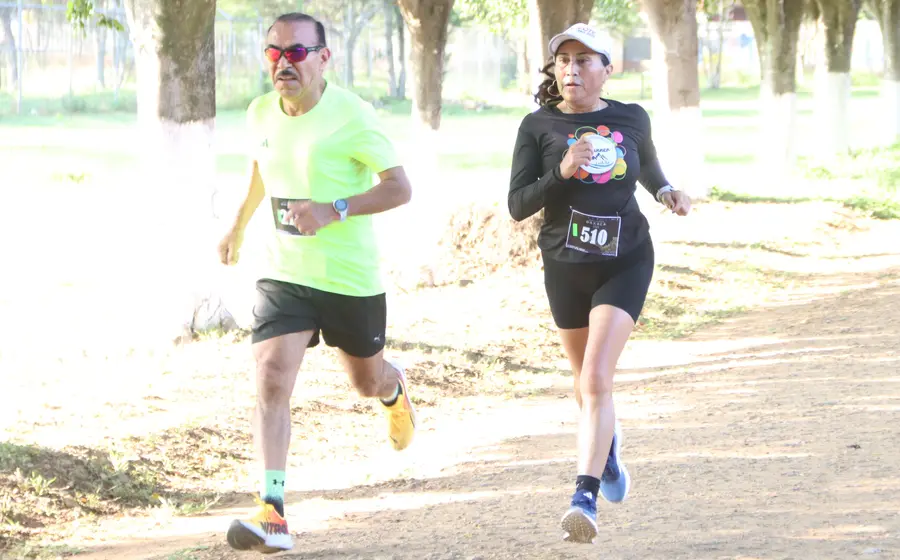 Anuncio del primer Trail de 14 kilómetros en honor al Señor de la Agonía que se celebrará en San Pedro Teozacoalco, Nochixtlán.