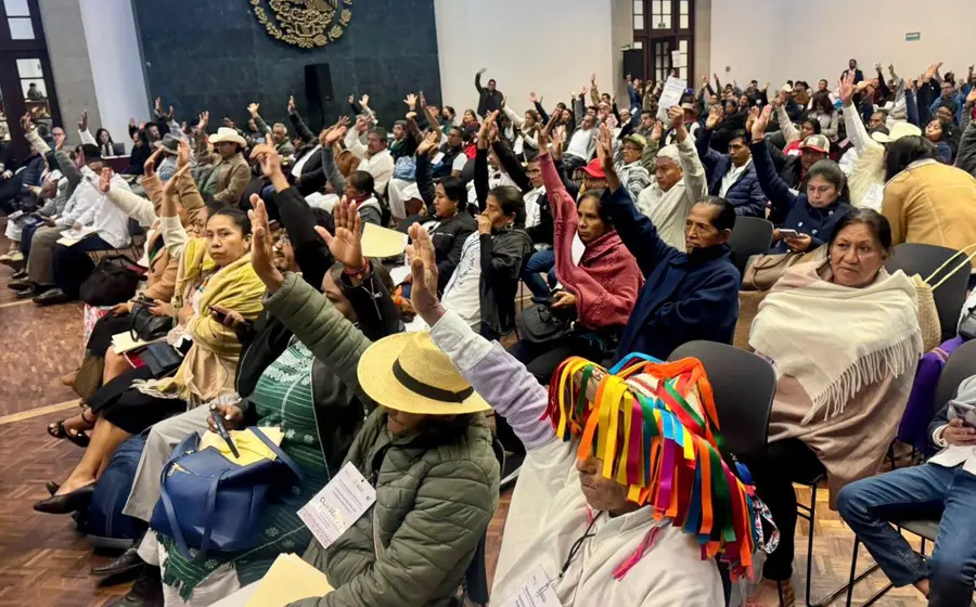 Integrantes de la Red-TDT durante una declaración, reafirmando su compromiso con los pueblos de América ante el ataque a Venezuela.