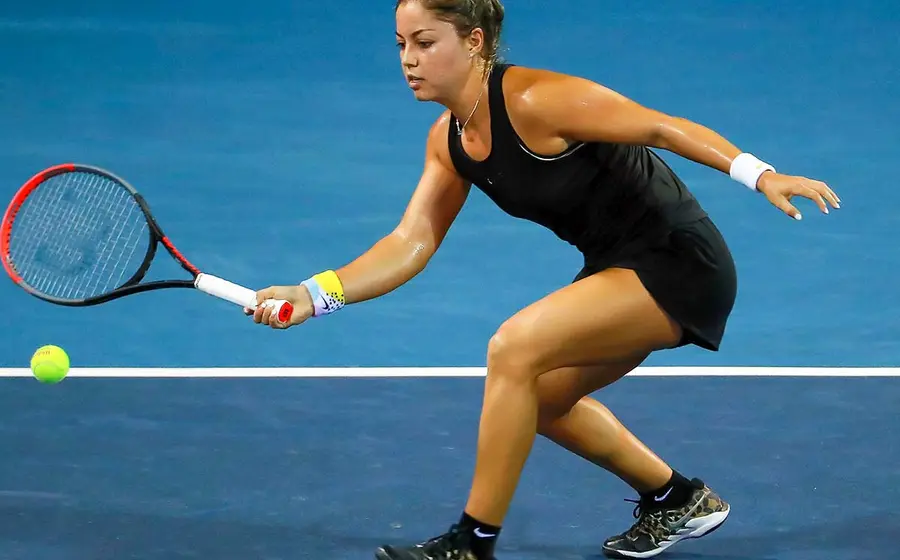 La tenista mexicana Renata Zarazúa, quien hace historia al ser la cuarta mujer de su país en disputar diez torneos Grand Slam en singles.